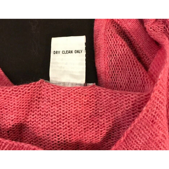 Anthropologie Tabitha Ante Autumnal Pink Rose Short-Sleeve Sweater - Medium - Picture 9 of 9